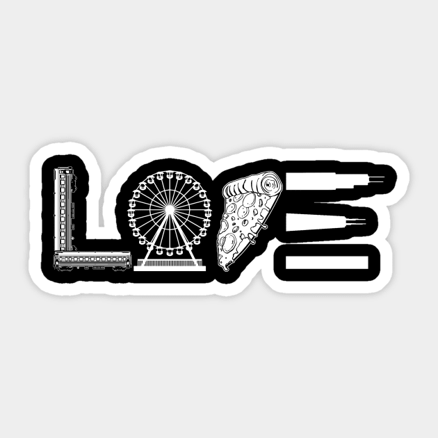 Love New York Sticker by fromherotozero